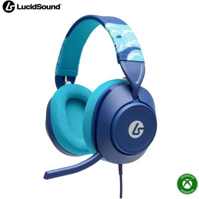 PowerA - Casque de jeu filaire LucidSound LS10X Gen 2 - Aqua Wave, Casque gaming, Bleu - Publicité PowerA - Casque de jeu filaire LucidSound LS10X Gen 2 - Aqua Wave, Casque gaming, Bleu - Publicité