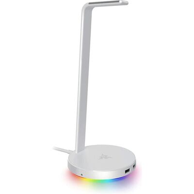 Razer Station de base V2 Chroma, Support pour casque, Blanc - Publicité Razer Station de base V2 Chroma, Support pour casque, Blanc - Publicité