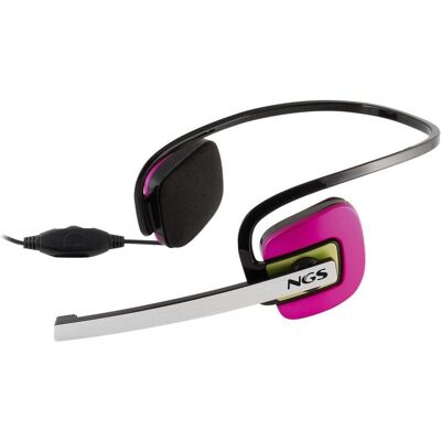 NGS AmphoraCipher / Écouteurs avec micro, Casque gaming, Noir - Publicité NGS AmphoraCipher / Écouteurs avec micro, Casque gaming, Noir - Publicité