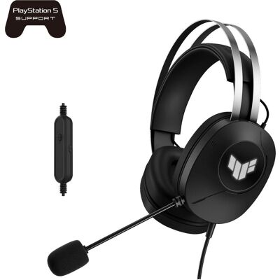 Asus Casque TUF Gaming H1 Gen II (Filaire), Casque gaming, Noir - Publicité Asus Casque TUF Gaming H1 Gen II (Filaire), Casque gaming, Noir - Publicité