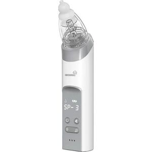 Grownsy, Aspirateur nasal, nasal aspirator with 3 tips (gray) - Publicité Grownsy, Aspirateur nasal, nasal aspirator with 3 tips (gray) - Publicité