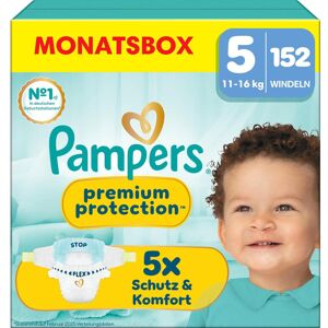 Pampers Premium Protection (Taille 5, Pack mensuel, 152 pcs) - Publicité Pampers Premium Protection (Taille 5, Pack mensuel, 152 pcs) - Publicité