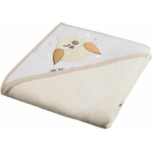 Akuku, Serviette de bain bébé, Kūdikio rankšluostis su gobtuvu, 100x100 cm, rusvas (100 x 100 cm) - Publicité Akuku, Serviette de bain bébé, Kūdikio rankšluostis su gobtuvu, 100x100 cm, rusvas (100 x 100 cm) - Publicité