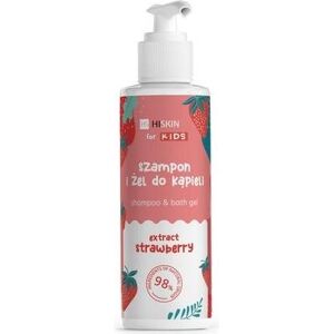Shampooing et Gel de Bain pour Enfants Fraise - Soins Bébé - Publicité Shampooing et Gel de Bain pour Enfants Fraise - Soins Bébé - Publicité