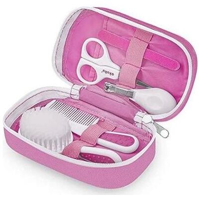 Kit de manucure et coiffure pour bébé Akuku - Rose - Set de manucure bébé - Publicité Kit de manucure et coiffure pour bébé Akuku - Rose - Set de manucure bébé - Publicité