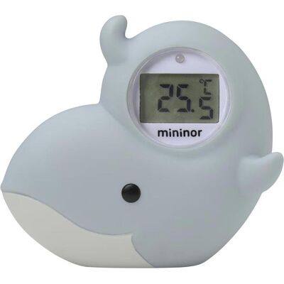 Mininor, Baignoire pour bébé, Thermomètre de bain - Publicité Mininor, Baignoire pour bébé, Thermomètre de bain - Publicité