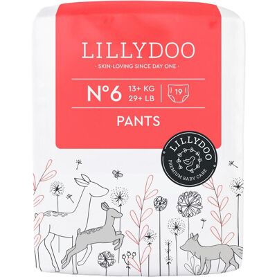 Lillydoo Baby Pants Gr. 6 (13+ kg), 19 St (Taille 6, 19 pcs) - Publicité Lillydoo Baby Pants Gr. 6 (13+ kg), 19 St (Taille 6, 19 pcs) - Publicité