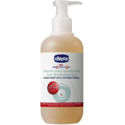 Chicco Soin corporel bébé, savon antibactérien pour les mains - Publicité Chicco Soin corporel bébé, savon antibactérien pour les mains - Publicité