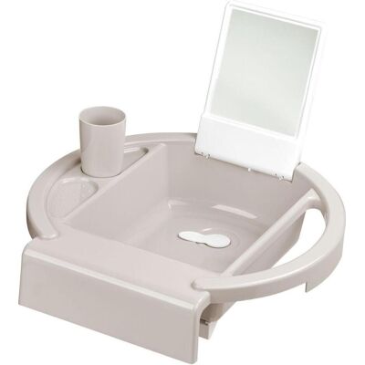 Rotho Babydesign, Baignoire pour bébé, Kinder-Waschbecken AVA Cappuccino - Publicité Rotho Babydesign, Baignoire pour bébé, Kinder-Waschbecken AVA Cappuccino - Publicité