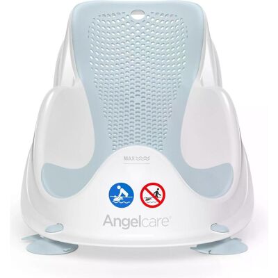 Siège de Bain pour Bébé Angelcare - Tactile Doux, Bleu, Antidérapant, Hygiénique - Publicité Siège de Bain pour Bébé Angelcare - Tactile Doux, Bleu, Antidérapant, Hygiénique - Publicité