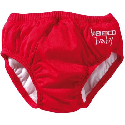 Beco Beermann GmbH Aqua Nappy " Slip", uni standard rouge S - Publicité Beco Beermann GmbH Aqua Nappy " Slip", uni standard rouge S - Publicité