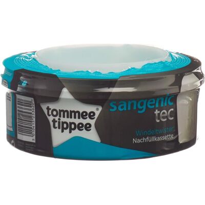 Tommee Tippee Twist and Click Système d’élimination des couches - Poubelle à couches, 30 couches - Publicité Tommee Tippee Twist and Click Système d’élimination des couches - Poubelle à couches, 30 couches - Publicité