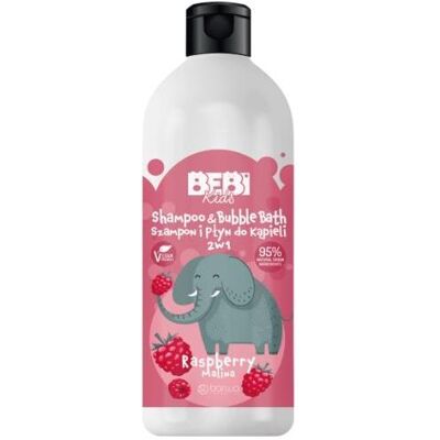 Barwa, Soin corporel bébé, BEBI KIDS Szampon/płyn 2w1 Malina 500ml - Publicité Barwa, Soin corporel bébé, BEBI KIDS Szampon/płyn 2w1 Malina 500ml - Publicité