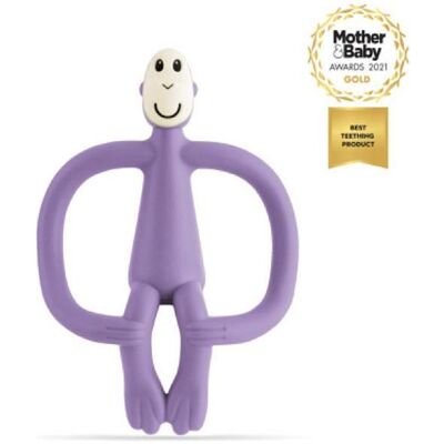 Anneau de dentition violet Matchstick Monkey - 3+ mois - Publicité Anneau de dentition violet Matchstick Monkey - 3+ mois - Publicité