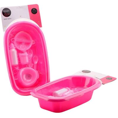 Ensemble Bain Bébé John Toy - Accessoires Inclus - Plusieurs Couleurs - Publicité Ensemble Bain Bébé John Toy - Accessoires Inclus - Plusieurs Couleurs - Publicité