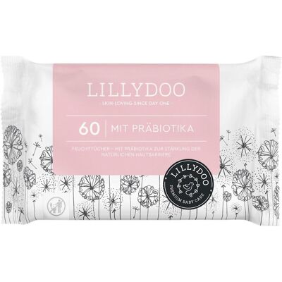 Lillydoo Feuchttücher mit Präbiotika, 60 St - Publicité Lillydoo Feuchttücher mit Präbiotika, 60 St - Publicité
