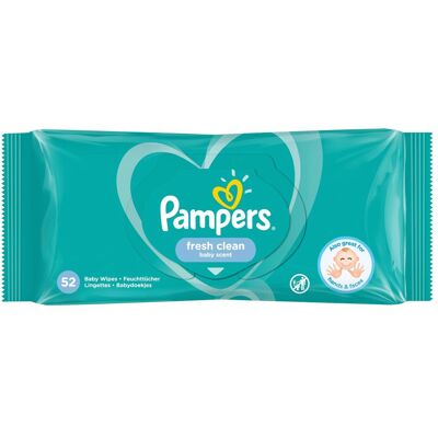 Pampers frais et propre (1 x 64 pcs) - Publicité Pampers frais et propre (1 x 64 pcs) - Publicité