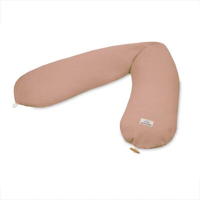 Julius Zöllner, Coussin d'allaitement, Coussin d'allaitement avec bouton, piqué gaufré Dune (70 x 45 cm) - Publicité Julius Zöllner, Coussin d'allaitement, Coussin d'allaitement avec bouton, piqué gaufré Dune (70 x 45 cm) - Publicité