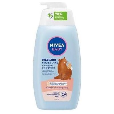 Nivea, Soin corporel bébé, BABY Lait hydratant doux 500ml - Publicité Nivea, Soin corporel bébé, BABY Lait hydratant doux 500ml - Publicité