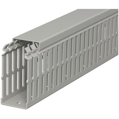 OBO Bettermann 6178422 Goulotte - PVC, 75mm, 37.5mm, 2000mm - Publicité OBO Bettermann 6178422 Goulotte - PVC, 75mm, 37.5mm, 2000mm - Publicité
