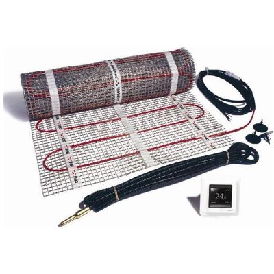 Devi Chauffage au sol, Kit de nattes chauffantes en couche mince 140F0818 1-300 W professional DTIF 2,0qm 50x40 - Publicité Devi Chauffage au sol, Kit de nattes chauffantes en couche mince 140F0818 1-300 W professional DTIF 2,0qm 50x40 - Publicité