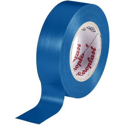Coroplast, Ruban adhésif, 302 302-10-BU Ruban isolant bleu (L x l) 10 m x 15 mm 1 pièce (15 mm) - Publicité Coroplast, Ruban adhésif, 302 302-10-BU Ruban isolant bleu (L x l) 10 m x 15 mm 1 pièce (15 mm) - Publicité