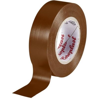 Coroplast - 302-BN - Marron - 10 m x 15 mm - Ruban isolant - Publicité Coroplast - 302-BN - Marron - 10 m x 15 mm - Ruban isolant - Publicité