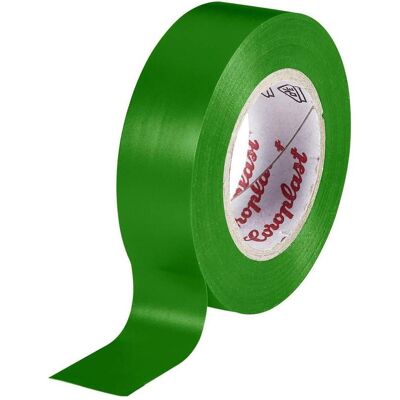 Coroplast, Ruban adhésif, 302 302-10-GN Ruban isolant vert (L x l) 10 m x 15 mm 1 pièce (15 mm) - Publicité Coroplast, Ruban adhésif, 302 302-10-GN Ruban isolant vert (L x l) 10 m x 15 mm 1 pièce (15 mm) - Publicité