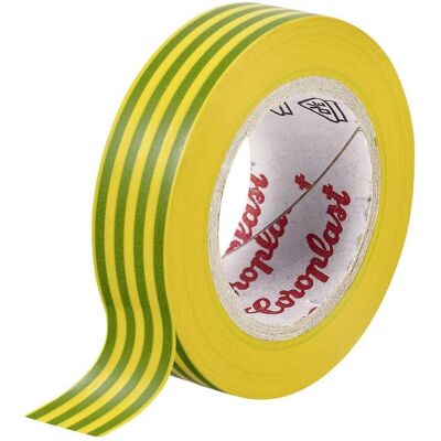Coroplast - 302-10-GN/YE - Electrical insulation tape - Publicité Coroplast - 302-10-GN/YE - Electrical insulation tape - Publicité