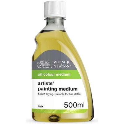 Winsor & Newton, Peinture loisirs créatifs, Oil artists' painting medium 500ml (500 ml) - Publicité Winsor & Newton, Peinture loisirs créatifs, Oil artists' painting medium 500ml (500 ml) - Publicité