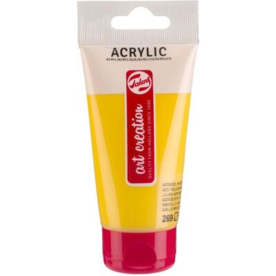 Peinture loisirs créatifs, Talens Art Creation Acrylfarbe, Tube 75 ml, Azogelb mittel 269 (75 ml) - Publicité Peinture loisirs créatifs, Talens Art Creation Acrylfarbe, Tube 75 ml, Azogelb mittel 269 (75 ml) - Publicité