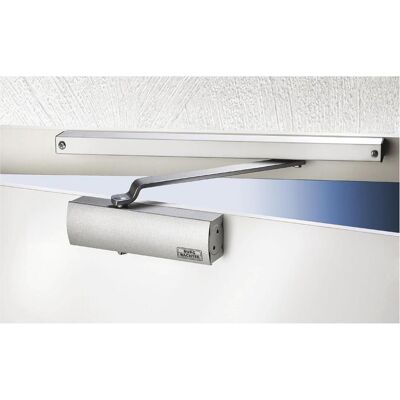 Ferme-porte Burg Wächter GTS 514 S SB - Convient pour porte de 110cm - Publicité Ferme-porte Burg Wächter GTS 514 S SB - Convient pour porte de 110cm - Publicité