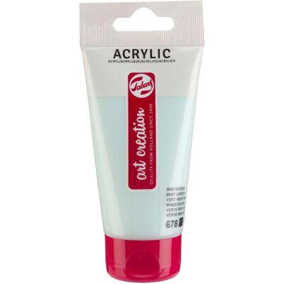 Peinture loisirs créatifs, Talens Art Creation Acrylfarbe, Tube 75 ml, Minzgrün 678 (75 ml) - Publicité Peinture loisirs créatifs, Talens Art Creation Acrylfarbe, Tube 75 ml, Minzgrün 678 (75 ml) - Publicité