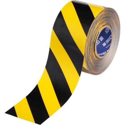 Brady, Ruban adhésif, ToughStripe Max Sol strié (101.60 mm) - Publicité Brady, Ruban adhésif, ToughStripe Max Sol strié (101.60 mm) - Publicité