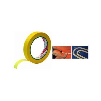 3M Ruban adhésif, Scotch ruban de masquage pour peintre 244 Gold, 19 mm x 50 m extra fin et souple pour les peintres (19 mm) - Publicité 3M Ruban adhésif, Scotch ruban de masquage pour peintre 244 Gold, 19 mm x 50 m extra fin et souple pour les peintres (19 mm) - Publicité