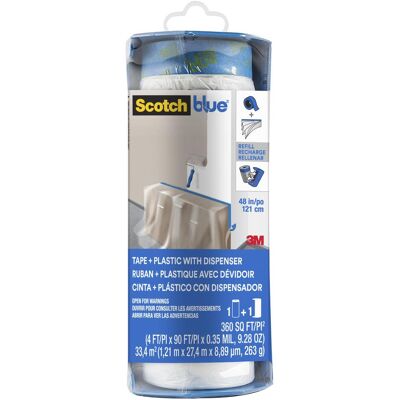 Scotch, Ruban adhésif, Dérouleur Blue avec rouleau de recharge - Publicité Scotch, Ruban adhésif, Dérouleur Blue avec rouleau de recharge - Publicité