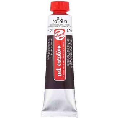 Peinture loisirs créatifs, Talens Art Creation Ölfarbe, Tube 40 ml, gebrannte Umbra 409 (40 ml) - Publicité Peinture loisirs créatifs, Talens Art Creation Ölfarbe, Tube 40 ml, gebrannte Umbra 409 (40 ml) - Publicité