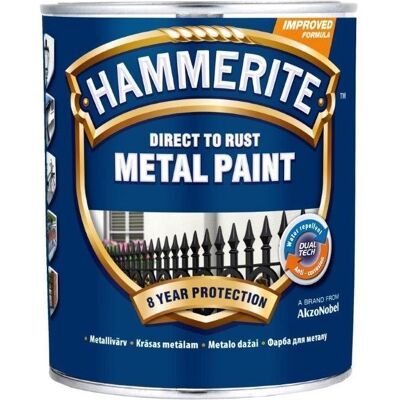 Hammerite, Peinture loisirs créatifs, Paint Silver Satin 750ml (750 ml) - Publicité Hammerite, Peinture loisirs créatifs, Paint Silver Satin 750ml (750 ml) - Publicité