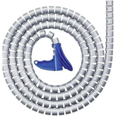 HellermannTyton Gaine spirale pour câble - 25m, Gris HWPP-25MM-PP-GY-Q1 - Publicité HellermannTyton Gaine spirale pour câble - 25m, Gris HWPP-25MM-PP-GY-Q1 - Publicité
