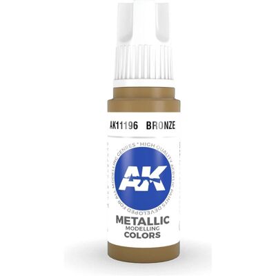 AK Interactive, Peinture loisirs créatifs, Pot de Peinture - Bronze (17 ml) (17 ml) - Publicité AK Interactive, Peinture loisirs créatifs, Pot de Peinture - Bronze (17 ml) (17 ml) - Publicité