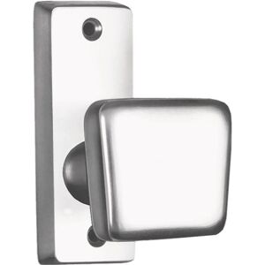 Amf, Mobilier : équipements, Bouton de porte 495 alliage léger F1 / couleur naturelle droit bord fixe largeur 47 mm hauteur 45 mm (1 pcs) - Publicité Amf, Mobilier : équipements, Bouton de porte 495 alliage léger F1 / couleur naturelle droit bord fixe largeur 47 mm hauteur 45 mm (1 pcs) - Publicité