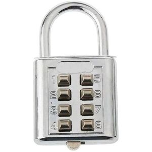 Haushalt, Cadenas, Lock CH-601, silver, 65 mm x 35 mm - Publicité Haushalt, Cadenas, Lock CH-601, silver, 65 mm x 35 mm - Publicité