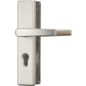 Abus, Poignée de porte, KLN314 W Ferrure de protection DG, blanc (Garniture de porte sur plaque) - Publicité Abus, Poignée de porte, KLN314 W Ferrure de protection DG, blanc (Garniture de porte sur plaque) - Publicité