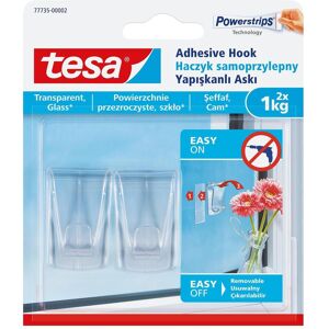 tesa, Ruban adhésif, Crochets adhésifs Deco t/ surfaces solides 1kg 2pcs/pack - (2 pcs) (120 mm) - Publicité tesa, Ruban adhésif, Crochets adhésifs Deco t/ surfaces solides 1kg 2pcs/pack - (2 pcs) (120 mm) - Publicité