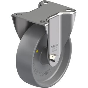 Blickle, Roulettes pour meubles, 700823 BX-PO 125G-ELS Edelstahl-Bockrolle Rad-Durchmesser: 125 mm Tragfähigkeit - Publicité Blickle, Roulettes pour meubles, 700823 BX-PO 125G-ELS Edelstahl-Bockrolle Rad-Durchmesser: 125 mm Tragfähigkeit - Publicité