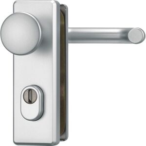 Abus, Poignée de porte, KKZS700 F1 FS Ferrure de protection pour porte FH WG, alu. Publicité Abus, Poignée de porte, KKZS700 F1 FS Ferrure de protection pour porte FH WG, alu. Publicité
