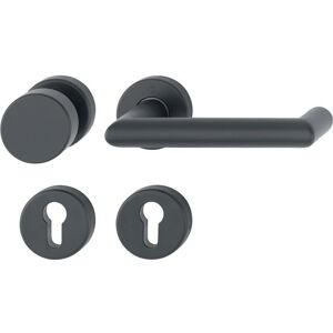 Hoppe, Poignée de porte, Feuerschutzgarnitur Rotterdam FS-58/42H/42HS/1401 (Rosace de porte) - Publicité Hoppe, Poignée de porte, Feuerschutzgarnitur Rotterdam FS-58/42H/42HS/1401 (Rosace de porte) - Publicité