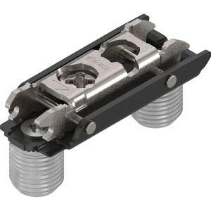 Blum, Quincaillerie pour meubles, CLIP ONYX Plaque de montage excentrique droite, acier, à enfoncer, distance 0 mm - Publicité Blum, Quincaillerie pour meubles, CLIP ONYX Plaque de montage excentrique droite, acier, à enfoncer, distance 0 mm - Publicité