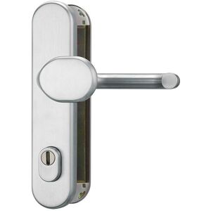 Abus, Poignée de porte, Ferrure de protection Haustr HLZS814 ER EK (Garniture de porte) - Publicité Abus, Poignée de porte, Ferrure de protection Haustr HLZS814 ER EK (Garniture de porte) - Publicité