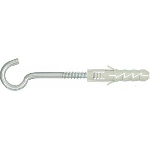 Koelner, Cheville, Kołek rozporowy fi6 z hakiem sufitowym 6x30 FIX 200szt. (FIX-06S) (200 pcs) - Publicité Koelner, Cheville, Kołek rozporowy fi6 z hakiem sufitowym 6x30 FIX 200szt. (FIX-06S) (200 pcs) - Publicité